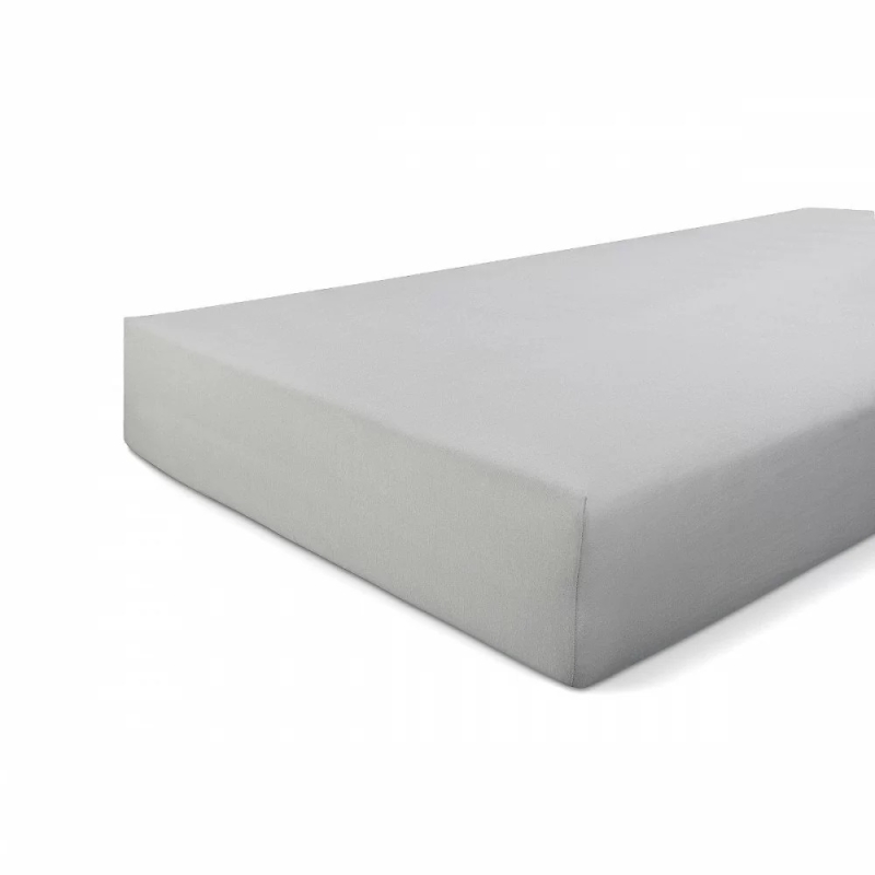 Hoeslaken 140x200+25 Jersey Grijs