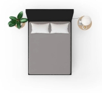 Premium Sheets hoeslaken jersey grijs 140x200