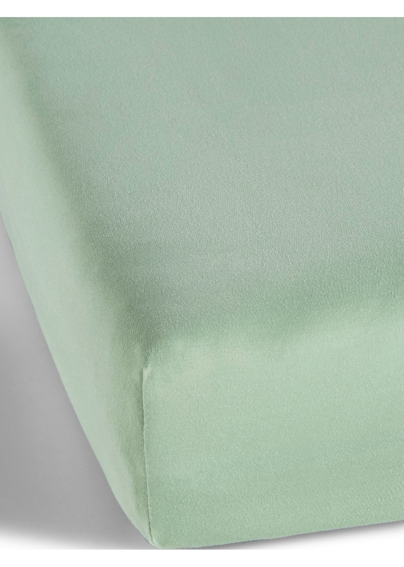 Premium Sheets hoeslaken jersey licht Eucalyptus groen 90x200 Premium Sheets hoeslaken jersey licht Eucalyptus groen 90x200