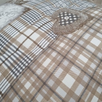 Beau Maison Lazy dekbed Beige-Taupe 200x200