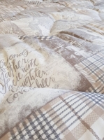 Beau Maison Lazy dekbed Beige-Taupe 200x200