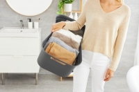 Rotho Flexibele Wasmand Brisen 41 L Antraciet