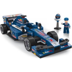 Racewagen Blauw Sluban M38-B0353